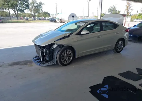 2018 Hyundai Elantra Se из США, поврежденный, VIN 5NPD74LF8JH213643